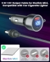 Нов Захранващ адаптер за Starlink Mini 12V-24V с дигитален дисплей за кола, снимка 2