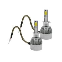Комплект LED Лед Диодни Крушки за фар Automat C6 H1 - 36W. Над 150 % по-ярка светлина., снимка 2 - Аксесоари и консумативи - 26287128