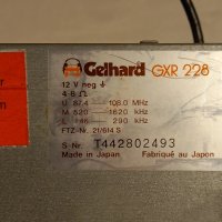 ретро японски радиокасетофон за кола Gelhard, снимка 7 - Аксесоари и консумативи - 43526934