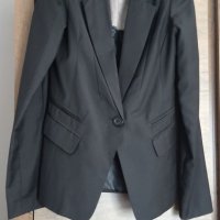 Черно сако Bershka S размер, снимка 1 - Сака - 44894953