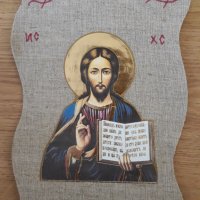 Икона "Иисус Христос", Икона "Света Богородица ", снимка 3 - Икони - 17953037