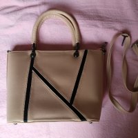 Розова дамска чанта нова, снимка 1 - Чанти - 32239148