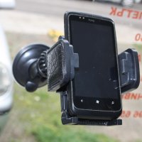 Стойка за Телефон Смартфон GPS за кола - универсална кожа H006 кожа FLY  - смартфони Universal holde, снимка 2 - Калъфи, кейсове - 7526089