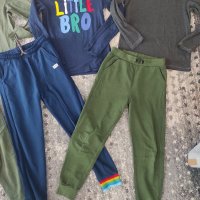 НМ, Zara & Waikiki памучни блузи и спортни долнища р-р 134- 140 см. , снимка 3 - Детски панталони и дънки - 36712999