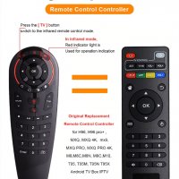 G30 Air Mouse безжична мишка с 33 бутона за Smart Tv или Tv Box , снимка 3 - Дистанционни - 28480018