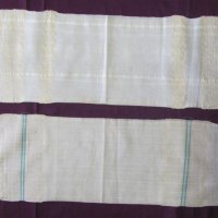 19 век Фолк Арт 2 броя Ръчно Тъкани Кърпи, снимка 2 - Антикварни и старинни предмети - 27408684