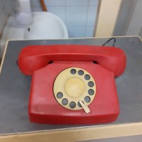 Детски телефон червен, снимка 1 - Мебели за детската стая - 39252585