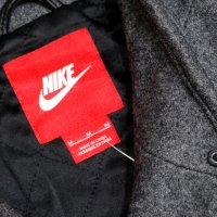 НОВО и НАМАЛЕНО! Nike WOOL LEATHER Jacket Дамско Яке Вълна + Естествена Кожа Размер М, снимка 7 - Якета - 35172033