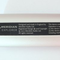 USB DAC Meridian Explorer, снимка 3 - Други - 37441013