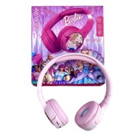 Безжични слушалки с вграден микрофон Barbie, сгъваеми и регулируеми, снимка 2 - Безжични слушалки - 43687292