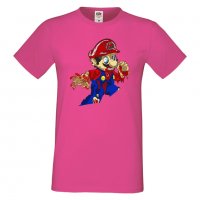 Мъжка тениска Mario Zombie 4 Игра,Изненада,Подарък,Празник,Повод, снимка 15 - Тениски - 37237685