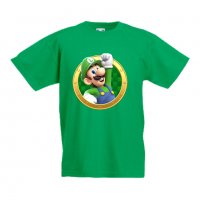 Детска тениска Супер Марио Luigi 13, снимка 2 - Детски тениски и потници - 33089868