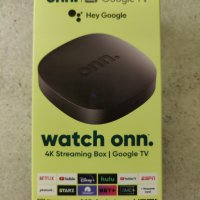 ПРОМО! Оригинален 4K резолюция Google Chromecast TV мултимедиен плейър (Onn), снимка 1 - Плейъри, домашно кино, прожектори - 43312886
