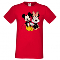 Мъжка тениска Mickey & Minnie 5 Подарък,Изненада,Рожден ден, снимка 8 - Тениски - 36575537
