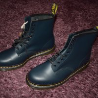 Dr Martens 1460 - Navy Smooth Blue Mens Boots, снимка 10 - Мъжки боти - 26683123