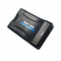 Конвертор HDMI към Scart / HDMI to SCART / SCART to HDMI, снимка 8 - Плейъри, домашно кино, прожектори - 24450222