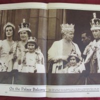 1937г. Луксозна Книга Коронацията Джордж VI, Елизабет II, снимка 14 - Други - 37988495