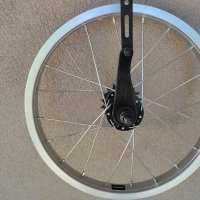 Продавам колела внос от Германия  задна алуминиева капла CROSSER 16 цола, снимка 1 - Части за велосипеди - 37157175