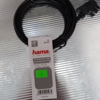 Телефонен кабел - Hama, снимка 3 - Кабели и адаптери - 38459848