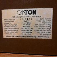 Продавам CANTON GLE 60, снимка 3 - Тонколони - 34959726