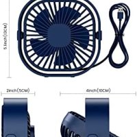 Нов Преносим вентилатор за дом, офис, пътуване къмпинг с USB, снимка 3 - Други стоки за дома - 40298909