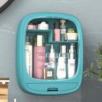 Висящ шкаф за баня, предназначен за съхранение на кремове, грим и разнообразна козметика., снимка 6 - Шкафове - 43940062