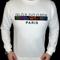 Промо!Balmain-Оригинална чисто нова мъжка блуза M с QR код, снимка 2 - Блузи - 39217155