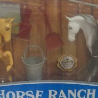 Комплект ферма - ранчо с фигурки на коне, кончета , снимка 1 - Други - 40863548