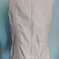 Бяло яке без ръкави тип суичър / елек с хастар "Cecil"® , снимка 5 - Якета - 32964307