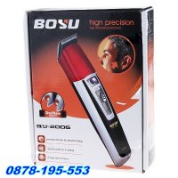 Безжична машинка за подстригване и бръснене BOSU-2006, снимка 4 - Тримери - 27865402