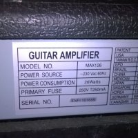 ПОРЪЧАНО-peavey max 126 guitar amplifier-trans tube-внос швеицария, снимка 16 - Китари - 26496552