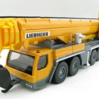 Liebherr LTM1400 Mobile Crane авто-кран - мащаб 1:87 на SIKU моделът е нов в кутия, снимка 4 - Колекции - 43624169