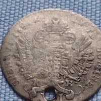 Сребърна монета 7 кройцера 1761г. Франц първи Кремниц Свещена Римска Империя 13645, снимка 6 - Нумизматика и бонистика - 42967855