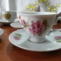 Порцелан Бавария чаши за кафе чай , снимка 3 - Антикварни и старинни предмети - 40622081