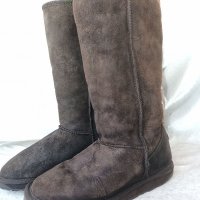 UGG® аналог ботуши 40 - 41,оригинал emu® AUSTRALIA-100% австралийска естествена кожа+ вълна, апрески, снимка 5 - Дамски ботуши - 39646553