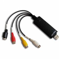 ANIMABG Видео рекордер (EasyCAP) USB 2.0 за запис на аналогов аудио видео сигнал на компютър PAL NTS, снимка 7 - Други - 44059708