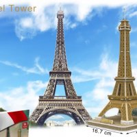 3D пъзел: The Eiffel Tower (Айфеловата кула) - 3Д пъзели, снимка 1 - Игри и пъзели - 39367475