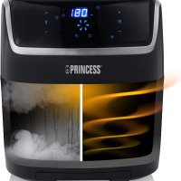 Air fryer ЕЪР ФРАЙЪР 2 в 1 фритюрник с горещ въздух без мазнина уред за готвене на пара 1700 W 6,5L, снимка 1 - Фритюрници - 40857104