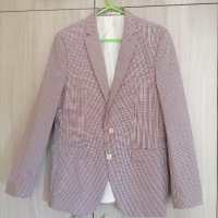 Лятно мъжко сако "Zara" - L размер , снимка 1 - Сака - 35069370
