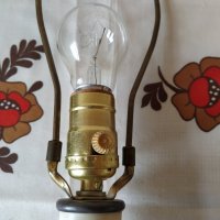 стара настолна лампа LEVITON CANADA, снимка 7 - Декорация за дома - 28240758