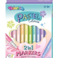 Ученически комплект с куфарчe Colorino “PASTEL“, снимка 7 - Рисуване и оцветяване - 43850291