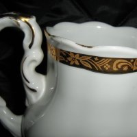  Чайници баварски порцелан - бяло и злато !, снимка 10 - Сервизи - 32389137