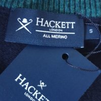Hackett Badge Crew Merino Sweater Mens Size S НОВО! ОРИГИНАЛ! Мъжки Вълнен пуловер!, снимка 13 - Пуловери - 42949425