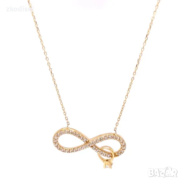 Златно колие 2,74гр. 43см. 14кр. проба:585 модел:26504-6, снимка 1