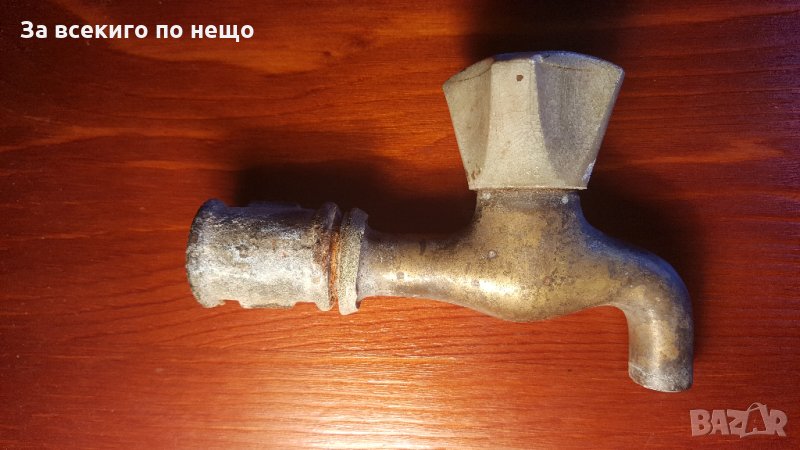 стар месингов кран, снимка 1