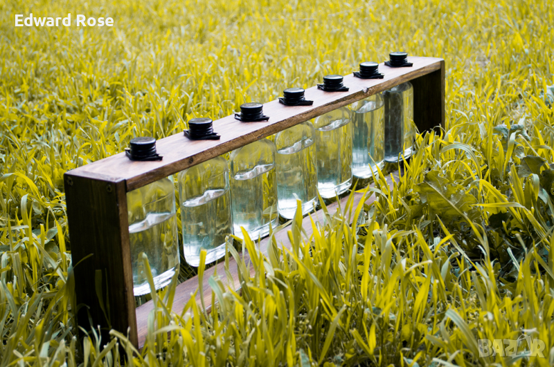 Музикален инструмент направен от бутилки, снимка 1