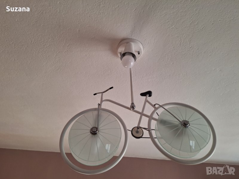 Висяща лампа колело , снимка 1