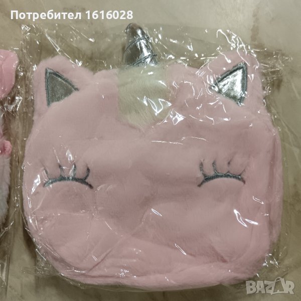 Детски пухкави чантички Еднорози., снимка 1
