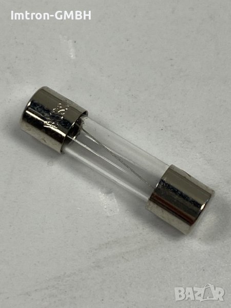 Омега Стъклен предпазител  5x20mm 250V  / 1A БЪРЗОДЕЙСТВАЩ  4427934601D, снимка 1