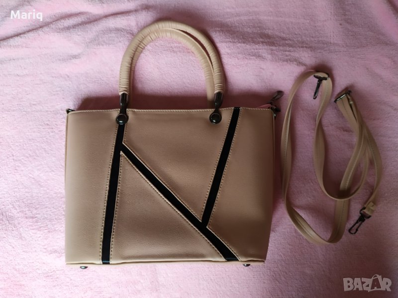 Розова дамска чанта нова, снимка 1